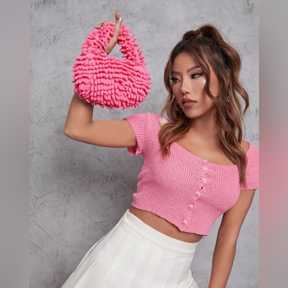 Plush Top Handle Baguette 🔥 - Picture 3 of 5